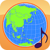 Globe Earth 3D: Flags, Anthems icon