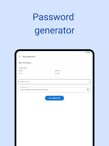 Screenshot of Wifi password pro