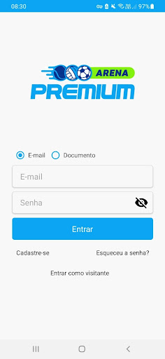 Android application Arena Premium screenshort