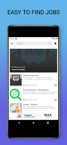 Daily Job Search Screen 3