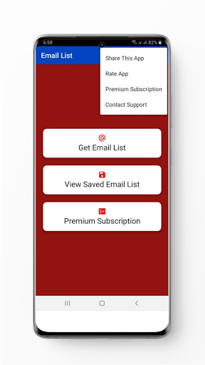 Email List Screen 2