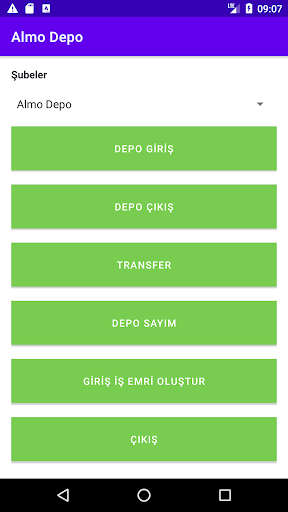 Almo Geçici Depolama Screen 2
