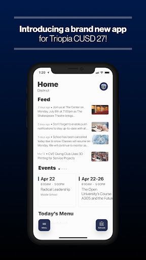Android application Triopia CUSD 27, IL screenshort