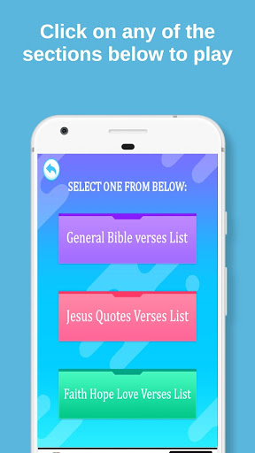 Bible Memory Verses Game - KJV Screen 2