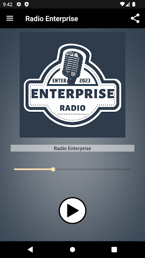 Android application Radio Enterprise screenshort