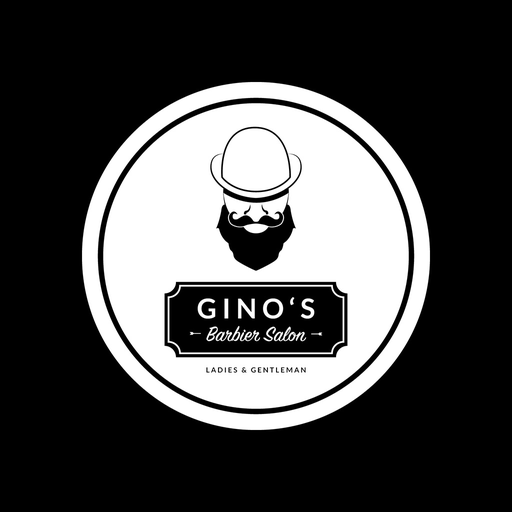 Ginos Barbiersalon logo