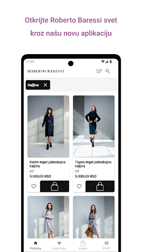 Android application Roberto Baressi screenshort