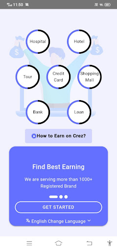 CrezApp - Earning Made Easy Screen 2