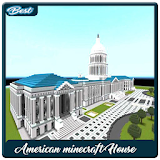 American Minecraft House icon