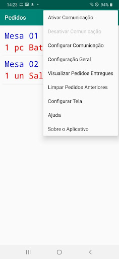 Pedidos cliente Screen 2