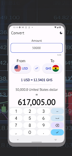 Currency Converter & Rates Screen 3