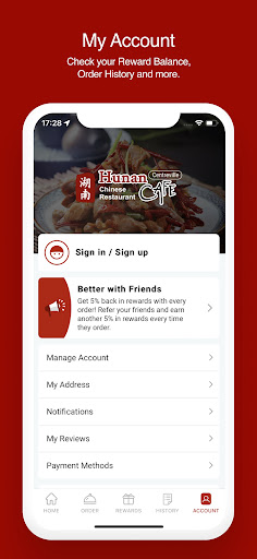 Hunan Cafe Centreville Screen 3