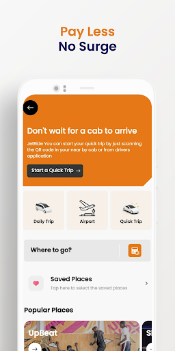 JetRide: No Surge Rides Screen 3