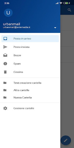UrbanMail Screen 2