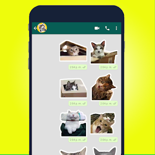 Mejor Stickers de Gato para WAStickerApps 2020(圖6)-速報App