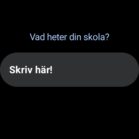 Android application Skolmaten screenshort