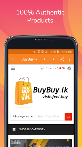 BuyBuy.lk Online Shopping App Screen 2