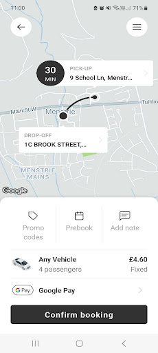 AppiCab Screen 3
