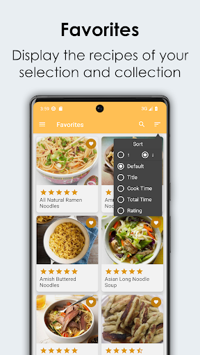 Noodles Recipes Cookbook Screen 2