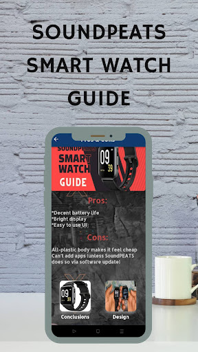 Soundpeats Smart Watch guide Screen 3