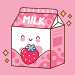 Cover Image of Tải xuống Cute Milk Kawaii Wallpaper  APK