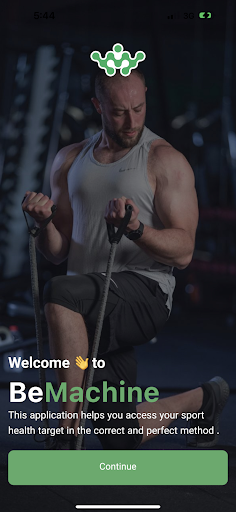 Android application BeMachine | Human Coach App screenshort