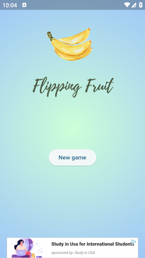 Android application Flipping Fruit screenshort