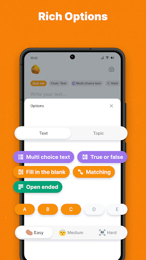 AI Quiz Generator Screen 2