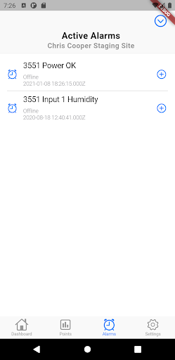 Android application SoniCloud Mobile screenshort