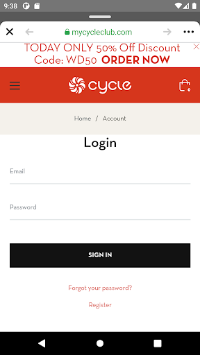 Cycle Community Screen 2