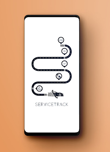 Android application ServiceTrack screenshort