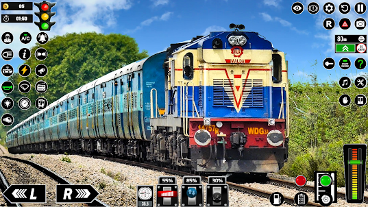 Real Train Simulator 3D Game