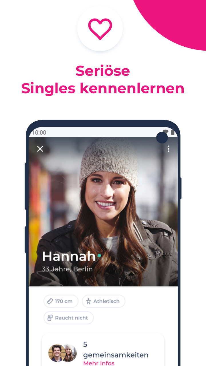 Android application NEU.DE: Partnersuche & Dating screenshort