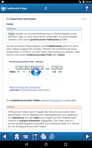 Einführung in C Screen 2