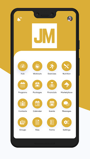 Android application JMeehanFitness screenshort