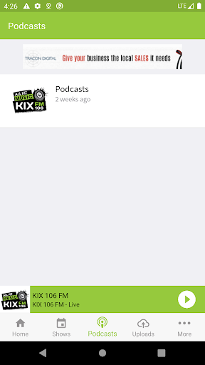 KIX FM 106 Screen 3