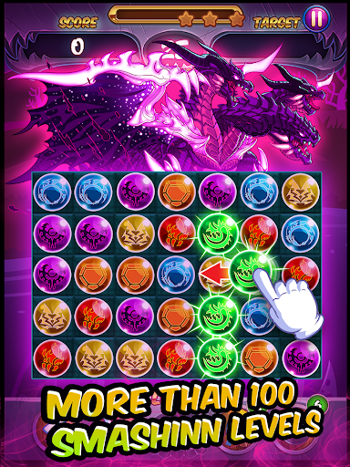 Dragon War Hero Puzzle Screen 2