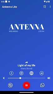 Rádio Antenna Lite Web