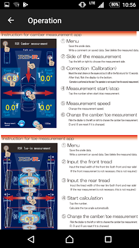 RS-R alignment measurement app