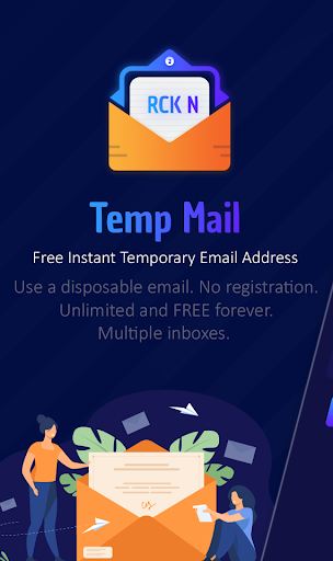 Android application Temp Mail - Temporary Email screenshort