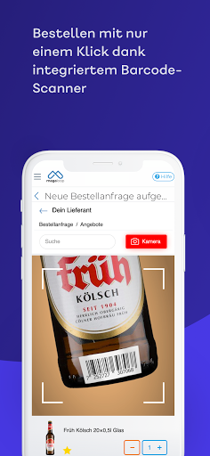 magaloop: Bestell-App Screen 2