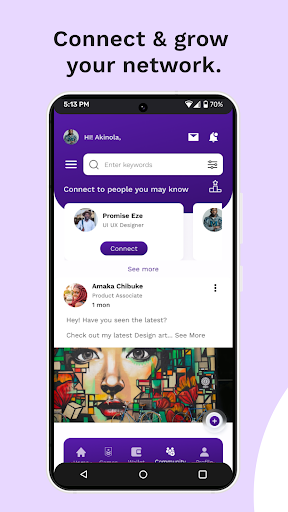 Android application Trivhunt screenshort