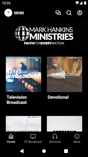 Android application Mark Hankins Ministries screenshort
