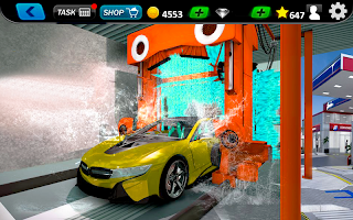 Superhero Smart Car Wash Games