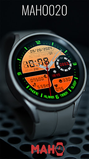 MAHO020 Wear OS Watch Face