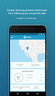 SurfEasy Secure Android VPN 4.1.5 screenshots 2