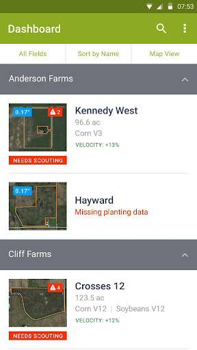 Android application Mobile Scout App screenshort