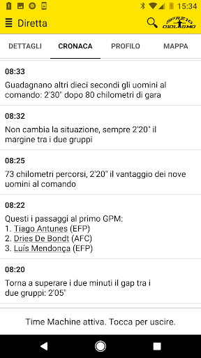 SpazioCiclismo Screen 2