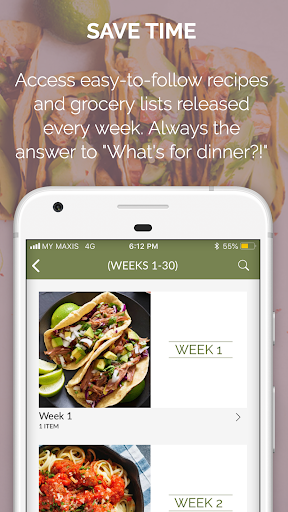 Your Dinner is Planned Screen 3