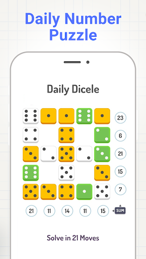 Android application Dicele - Abacus Number Game screenshort